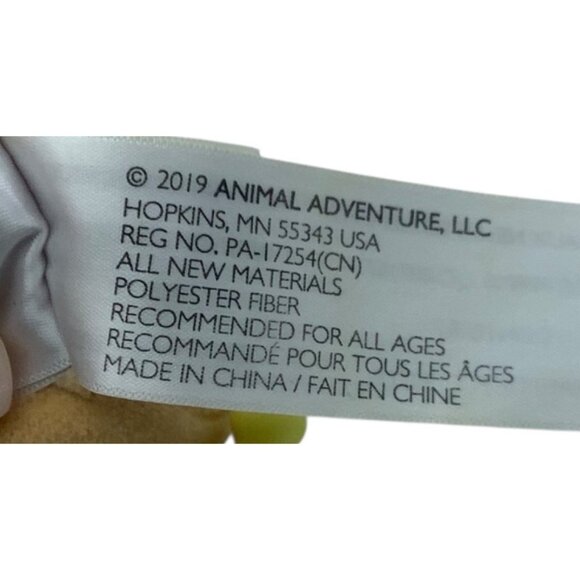 Animal Adventure Fox Baby Plush Toy Teether Teething Ring Stuffed Animal 4.5" - Picture 4 of 6